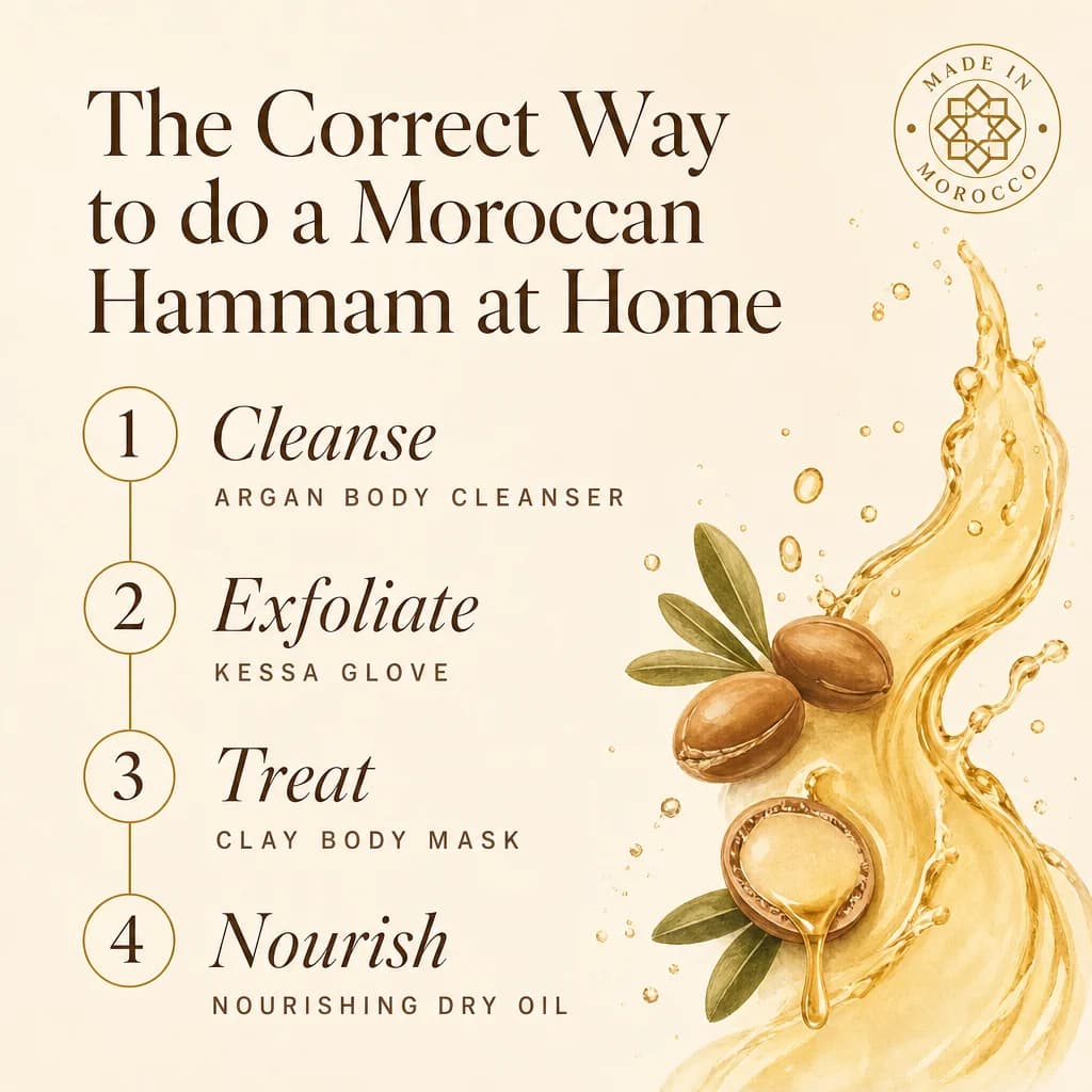Miss Hammam Bundle -Moroccan Hammam Gift Set 🇲🇦 3