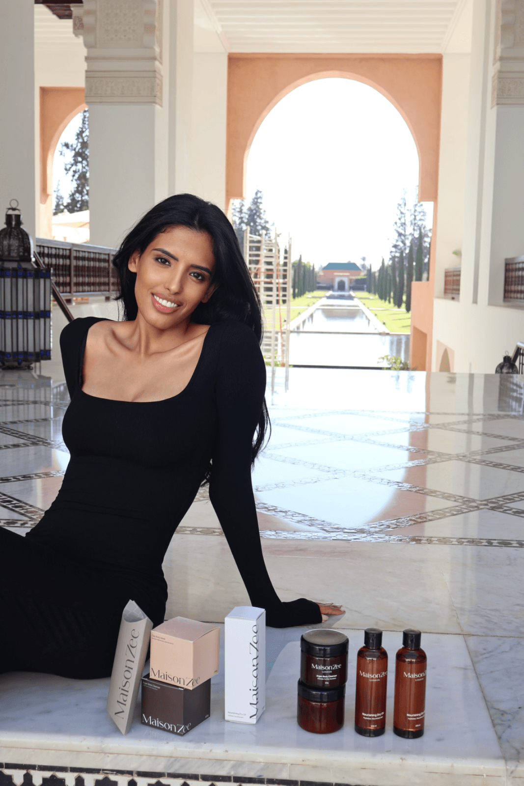 MaisonZée founder in Morocco